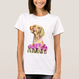 Vizsla HundeAquarell T-Shirt