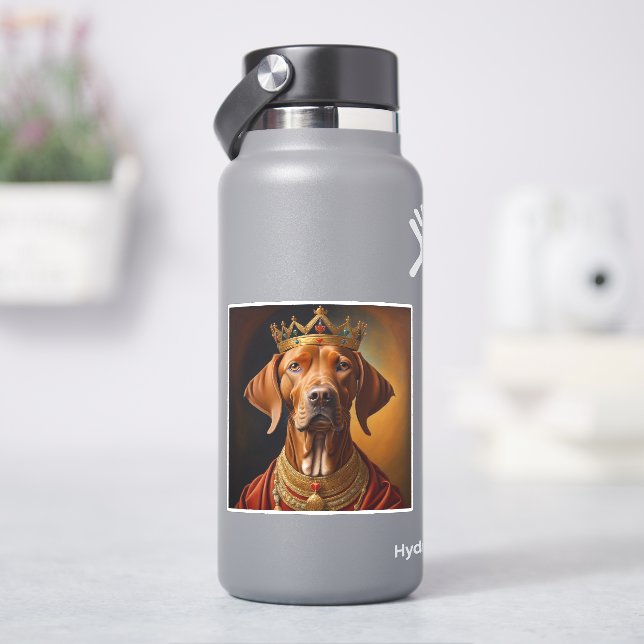 Vizsla-Hundeaufkleber Aufkleber (HydroFlask)