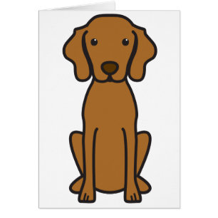 Vizsla HundeCartoon