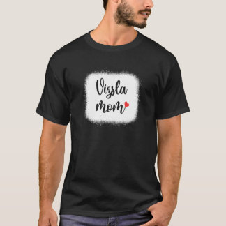 Vizsla-Hundemutter Damen Vizsla T-Shirt
