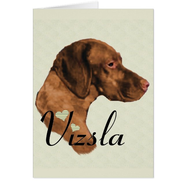 Vizsla Kunstgeschenke (Vorne)