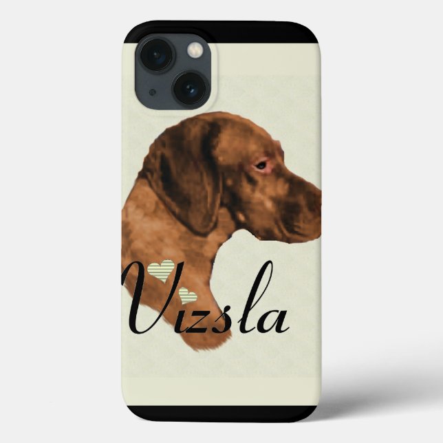 Vizsla Kunstgeschenke Case-Mate iPhone Hülle (Rückseite)