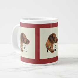 Vizsla Kunstgeschenke Jumbo-Tasse