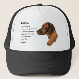 Vizsla Kunstgeschenke Truckerkappe