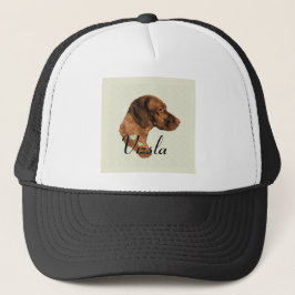 Vizsla Kunstgeschenke Truckerkappe