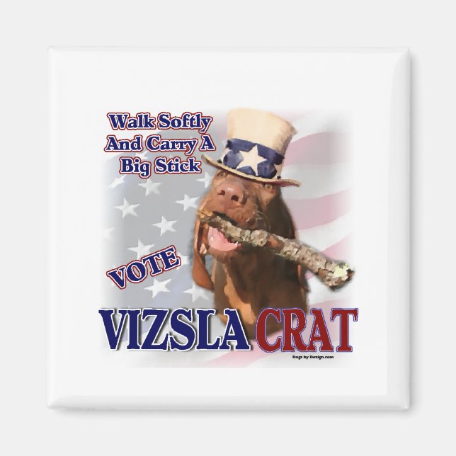 VIZSLA Liebhaber Geschenke Magnet (Vorne)