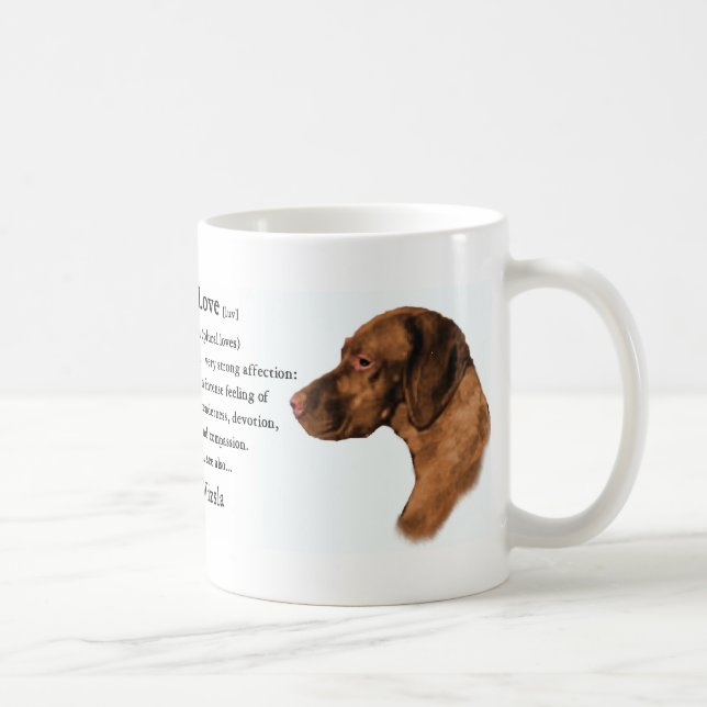 Vizsla Lovers Geschenke Kaffeetasse (Rechts)