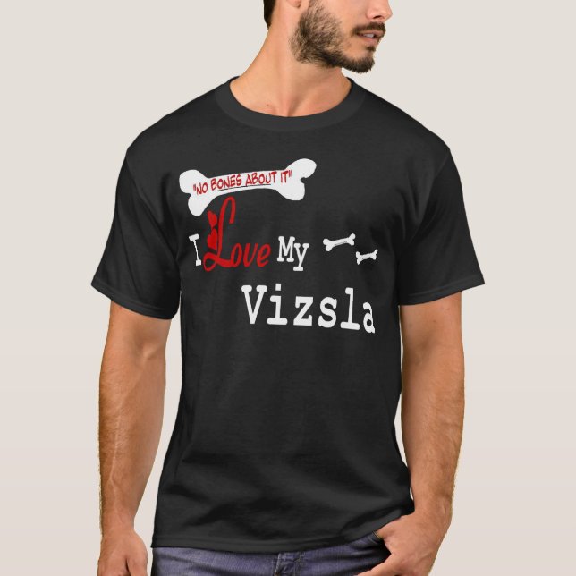 Vizsla Lovers Geschenke T-Shirt (Vorderseite)