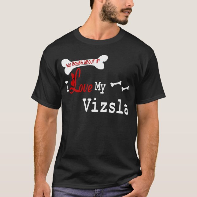 Vizsla Lovers Geschenke T-Shirt (Vorderseite)