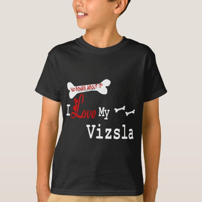 Vizsla Lovers Geschenke T-Shirt (Vorderseite)