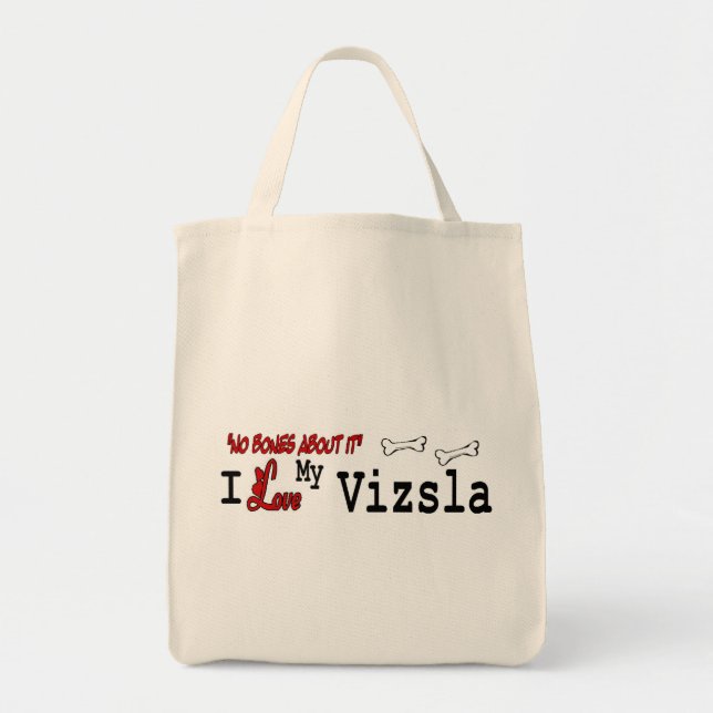 Vizsla Lovers Geschenke Tragetasche (Vorne)