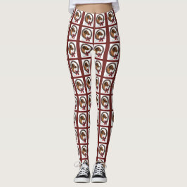 Vizsla Lovers Weihnachten Leggings