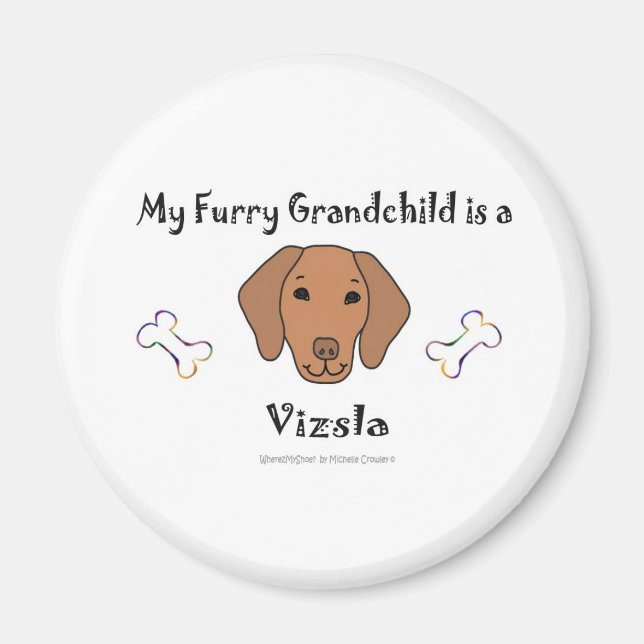 Vizsla Magnet (Vorne)