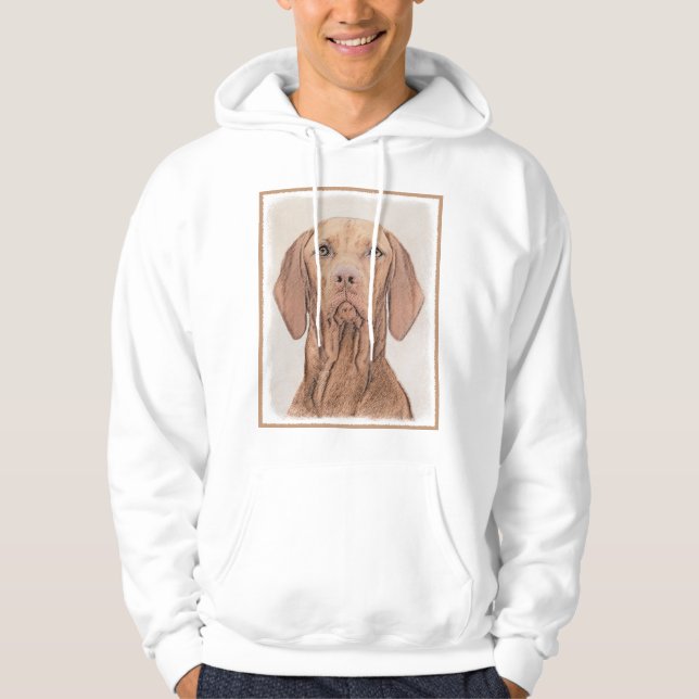 Vizsla Malerei - niedliche ursprüngliche Hoodie (Vorderseite)