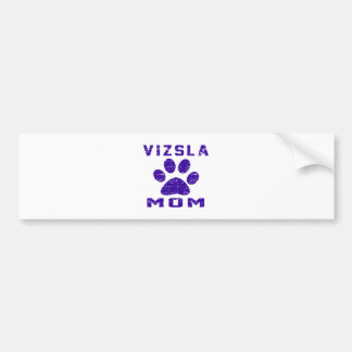 Vizsla Mama-Geschenk-Entwürfe Autoaufkleber