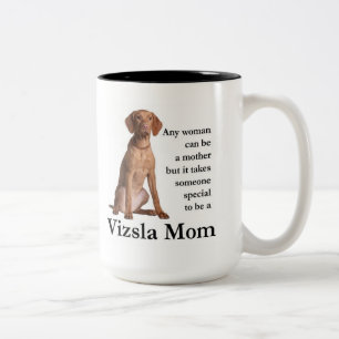 Vizsla Mama-Tasse Zweifarbige Tasse