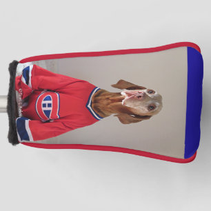 Vizsla Montreal Kanadier-Golf-Putter-Abdeckung Golf Headcover