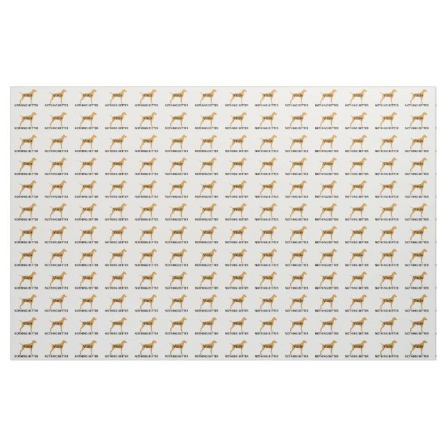 Vizsla Namenssilofarbe nichts besser Stoff (Yard (91,4 cm))