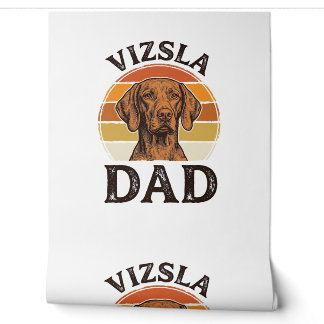 Vizsla Papa Vintage Gravur Hundedesign_1 Tapete
