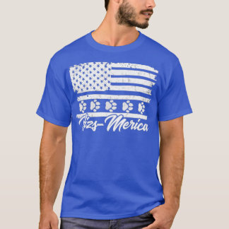 Vizsla Pun für den Patriotischen Vizsla-Besitzer T-Shirt