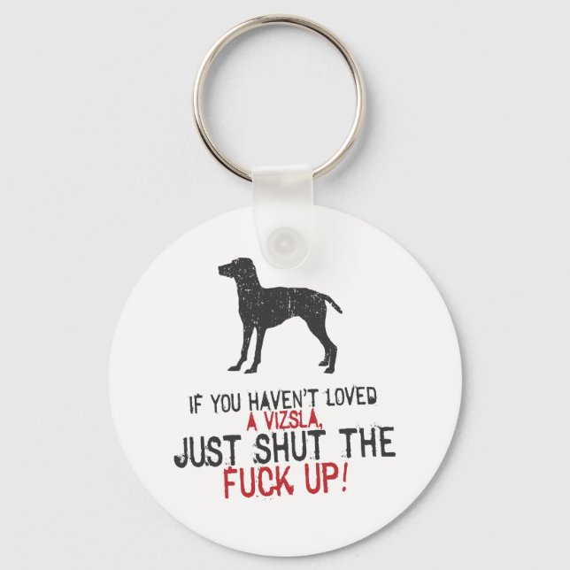 Vizsla Schlüsselanhänger (Vorderseite)