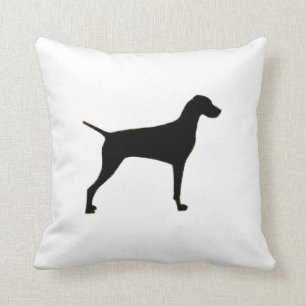 Vizsla Silhouette Kissen