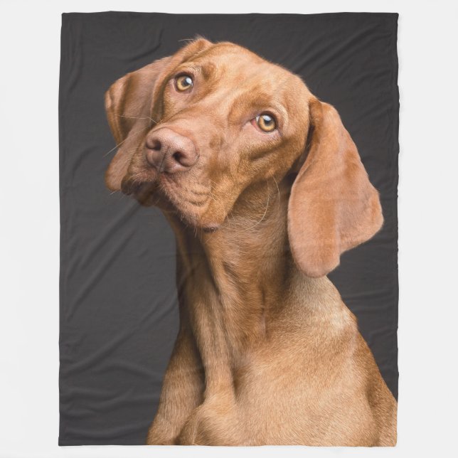 Vizsla Sporting Hund Fleecedecke (Vorderseite)