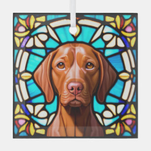 Vizsla ‚Stainglas‘ Ornament Aus Glas