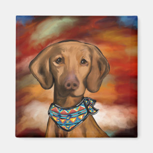 Vizsla Südwesten Magnet