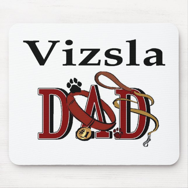 Vizsla Vater Geschenke Mousepad (Vorne)