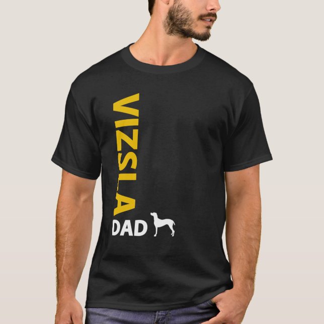 Vizsla Vater T-Shirt (Vorderseite)