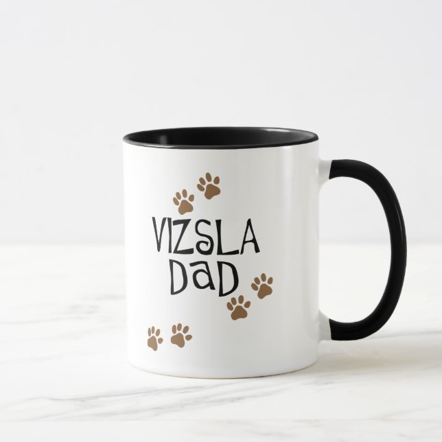 Vizsla Vater Tasse (Rechts)