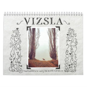 VIZSLA Vizsul Diary Calendar Kalender