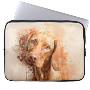 Vizsla Watercolor Laptopschutzhülle