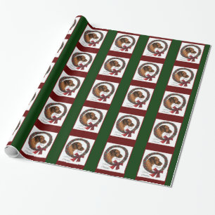Vizsla Weihnachten Geschenkpapier