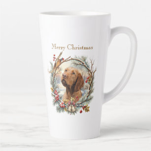 Vizsla Weihnachten Milchtasse