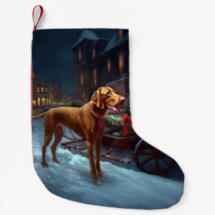 Vizsla Weihnachtsfestzeit Kleiner Weihnachtsstrumpf