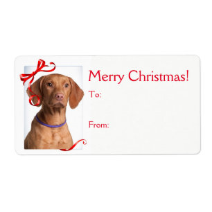 Vizsla Weihnachtsgeschenke Stickers