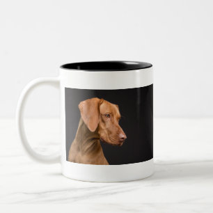 Vizsla Zweifarbige Tasse