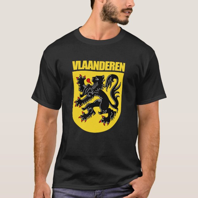 Vlaanderen (Flandern) T-Shirt (Vorderseite)