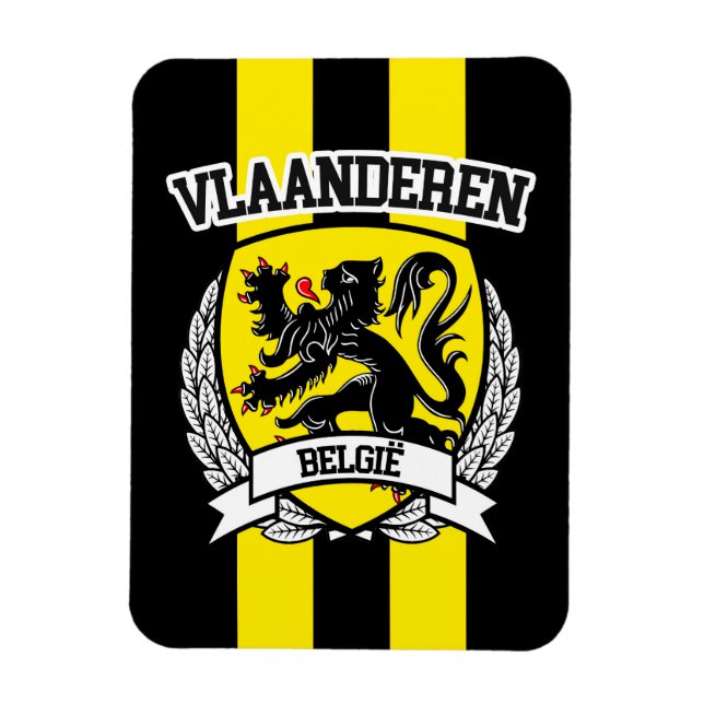 Vlaanderen Magnet (Vertikal)