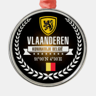 Vlaanderen Ornament Aus Metall