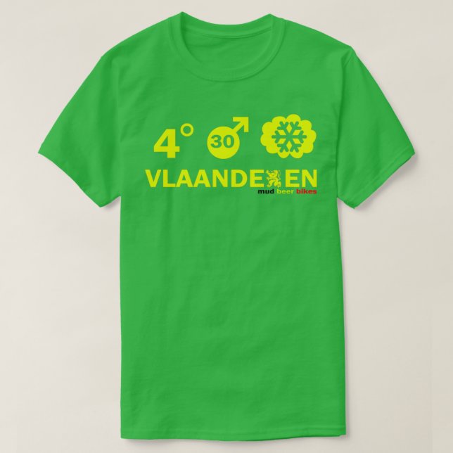 Vlaanderen Weather alt T-Shirt (Design vorne)