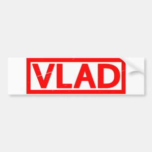 Vlad Briefmarke Autoaufkleber