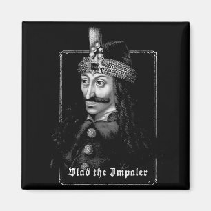 Vlad der Pfähler Vintage Gothic Mittelalterliche K Magnet