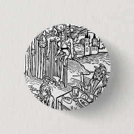 Vlad die Impaler (Dracula) Buttone Button