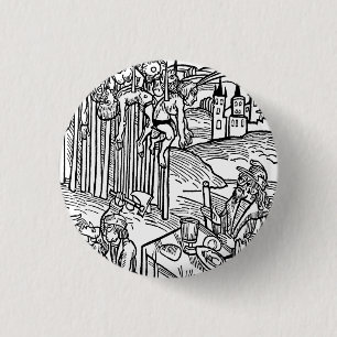 Vlad die Impaler (Dracula) Buttone Button