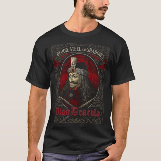 Vlad Dracula Gothic Men’s T - Shirt (Erwachsene) (Vorderseite)