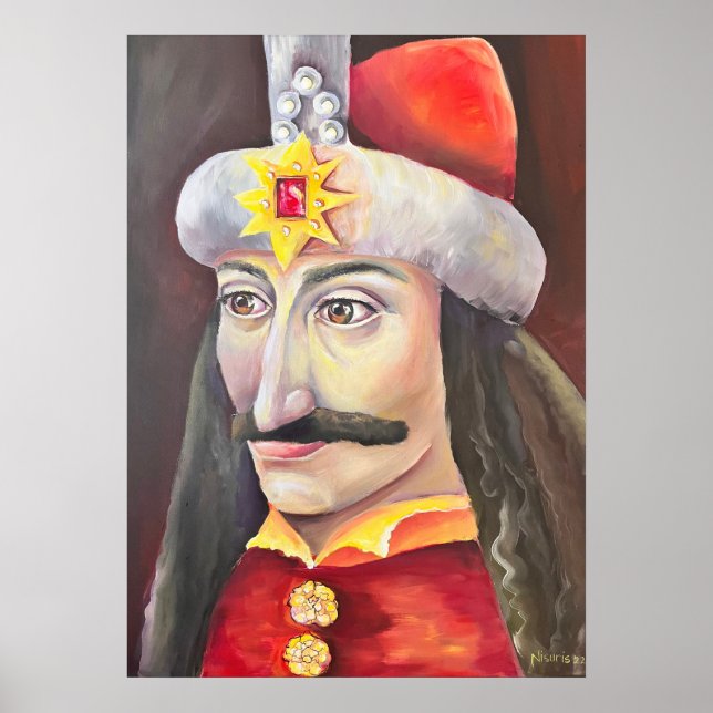 Vlad Tepes Dracula Rumänisches Erbe Poster (Vorne)