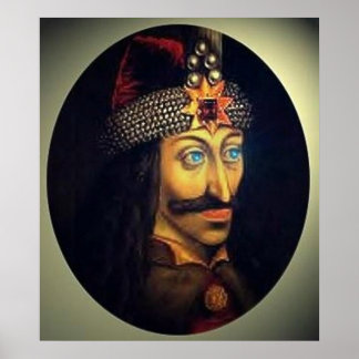 Vlad Ţepeş Farbe Poster
